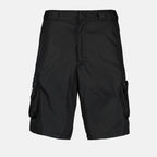 Shorts Short Cargo Prada Noir Homme