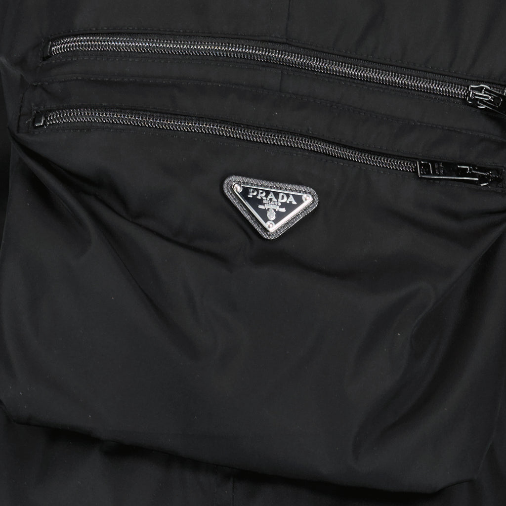 Shorts Short Cargo Prada Noir Homme