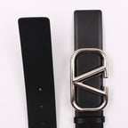 Cintos Ceinture VLogo Valentino Garavani Preto Homme