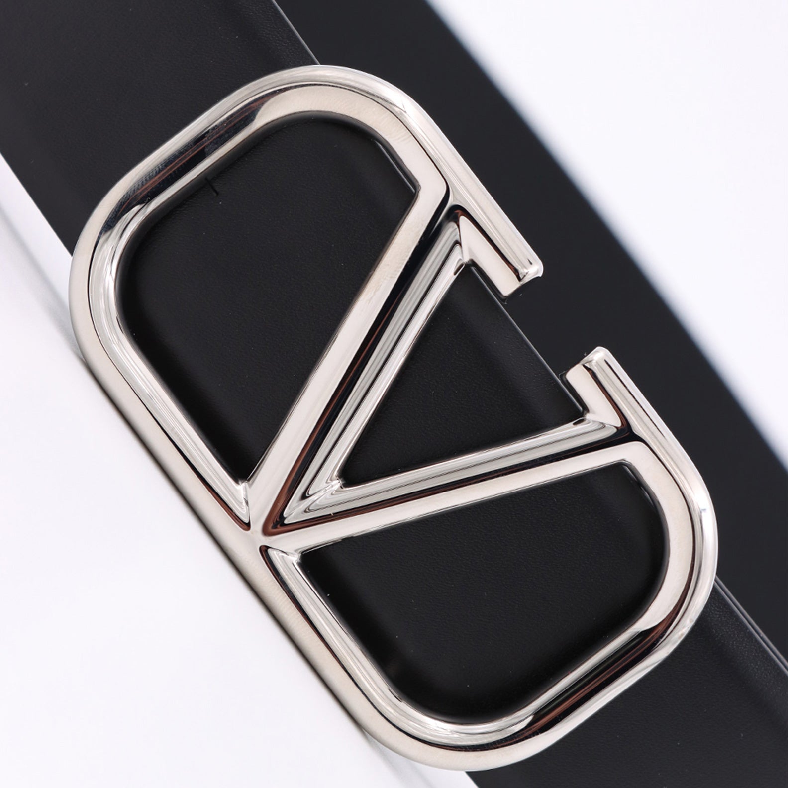 Cintos Ceinture VLogo Valentino Garavani Preto Homme