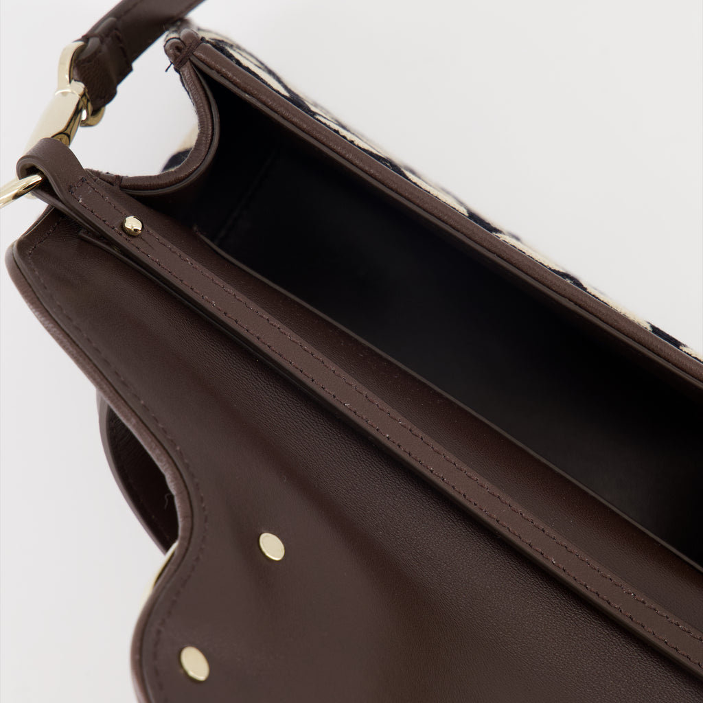 Borse a mano e a spalla Sac en toile iconographe Valentino Garavani Marrone Femme