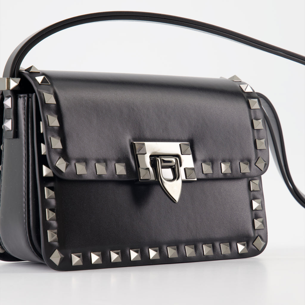 크로스백 Sac Rockstud23 Valentino Garavani 검은색 Femme