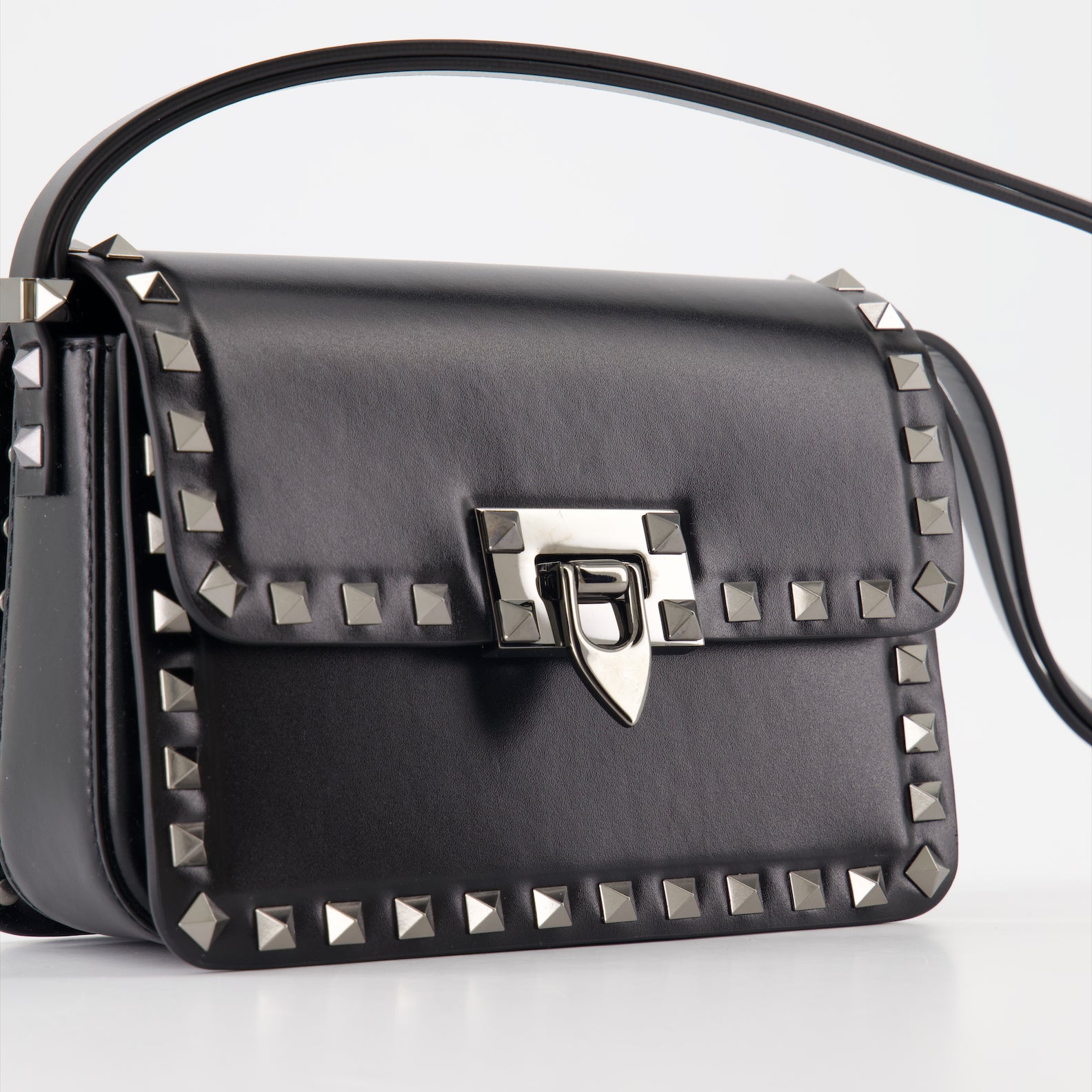 크로스백 Sac Rockstud23 Valentino Garavani 검은색 Femme