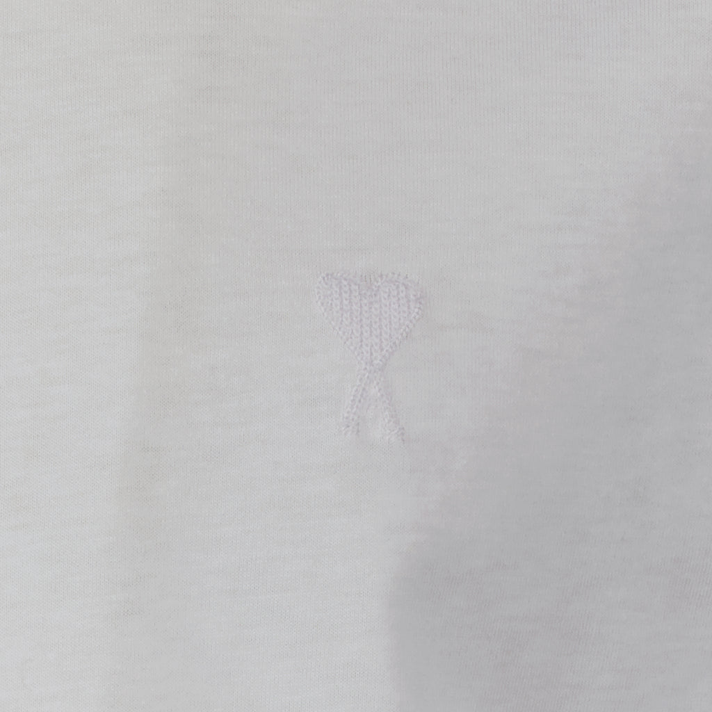 Camisetas T-shirt Ami de Coeur Ami PARIS Branco Unissex