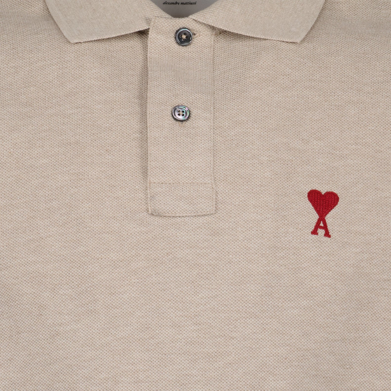 Polos Polo Ami de Coeur Ami PARIS Bege Unissex