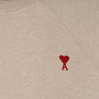 Felpe Ami de Coeur Sweatshirt Ami PARIS Beige Unisex