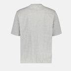 T-shirts T-shirt Ami brodé Ami PARIS Gris Unisexe