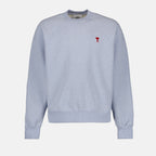 スウェットシャツ ハートフレンドスウェットシャツ Ami PARIS 青 ユニセックス