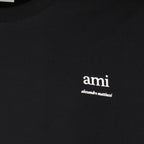 T-shirt T-shirt Ami brodé Ami PARIS Nero Unisex