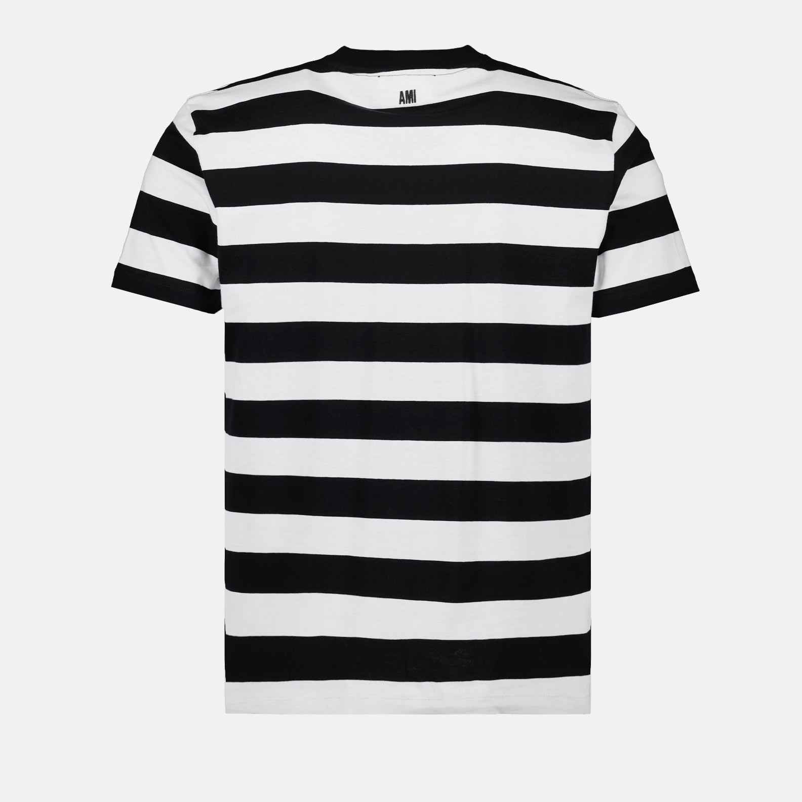 T-shirts Striped Ami de Coeur T-shirt Ami PARIS Black Unisex