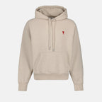 Sweatshirts Sweat à capuche Ami de Coeur Ami PARIS Beige Unisex