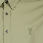 Shirts Heart Friend Shirt Ami PARIS Green Unisex