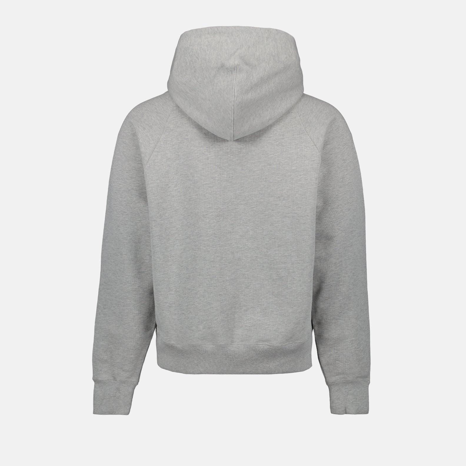 Sweatshirts Sweat à capuche à logo Ami PARIS Gris Unisexe