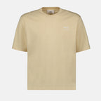 Camisetas T-shirt Ami brodé Ami PARIS Beige Unisexo