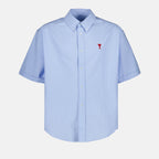 Shirts Chemise Ami de Coeur Ami PARIS Blue Homme