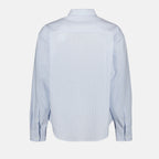 Hemden Chemise Ami de Coeur rayée Ami PARIS Blau Unisex