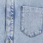 Hemden Chemise en jean Ami PARIS Blau Unisex