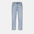 Pantalons Jean droit Ami PARIS Bleu Homme