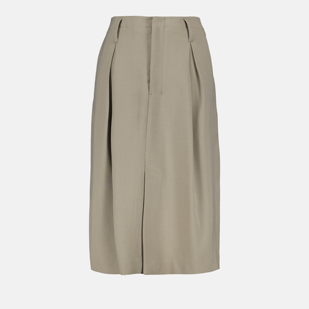 Röcke Bleistiftrock Ami PARIS Beige Femme