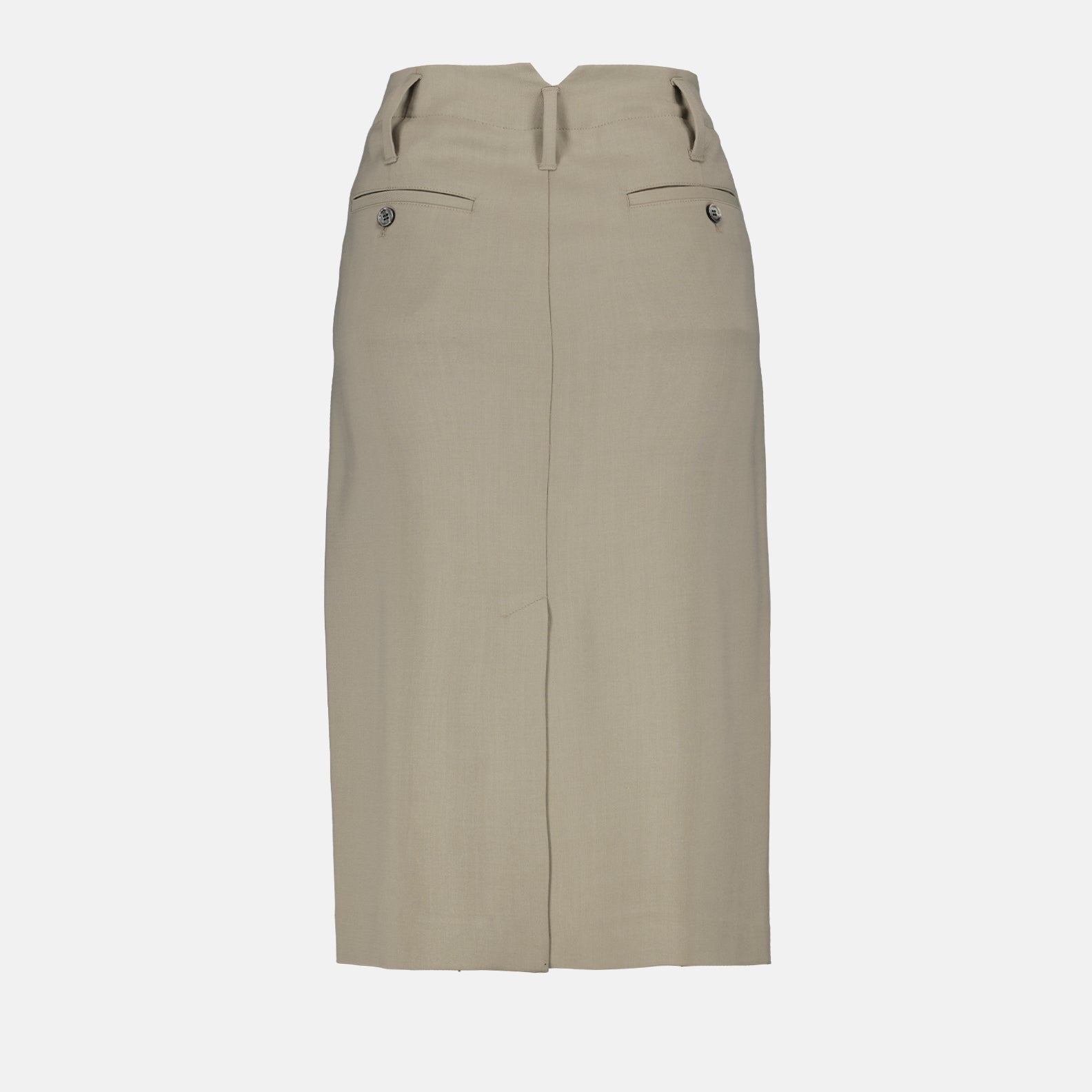 Röcke Bleistiftrock Ami PARIS Beige Femme