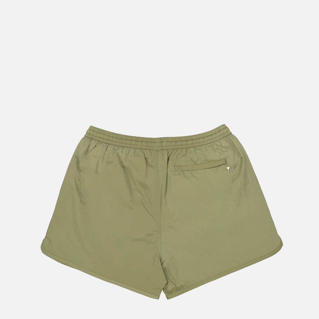 Beachwear Ami de Coeur Swim Shorts Ami PARIS Khaki Homme