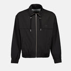 Jackets Nylon windbreaker jacket Ami PARIS Black Homme