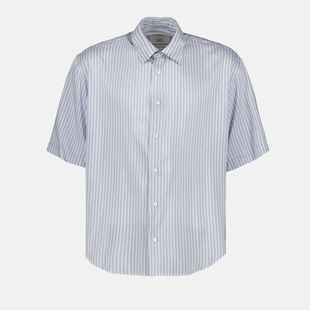 Shirts Striped shirt Ami PARIS Blue Man