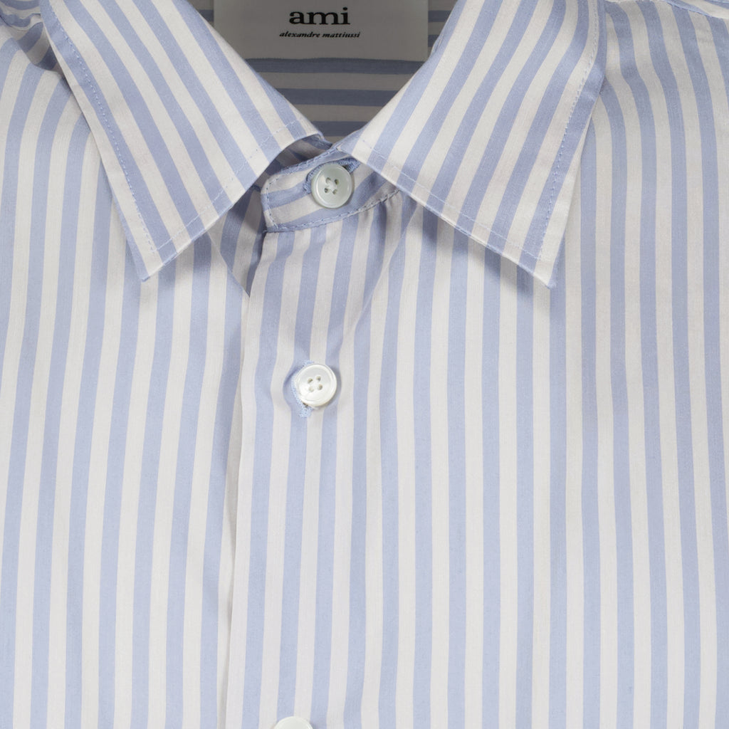 Shirts Striped shirt Ami PARIS Blue Man