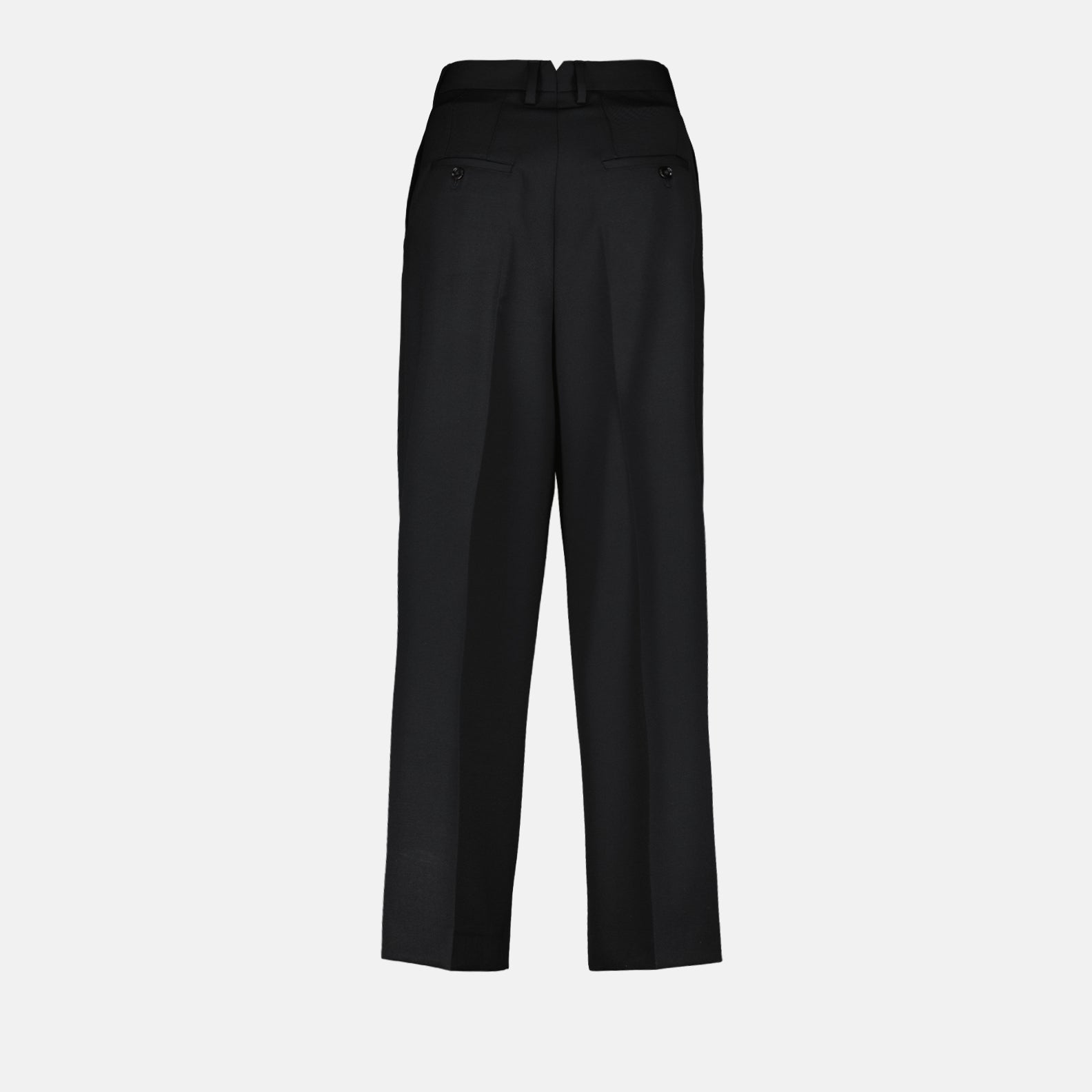 Hosen Pantalon à pinces Ami PARIS Schwarz Femme