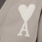 Maille Cardigan Ami de Coeur Ami PARIS Beige Unisexe