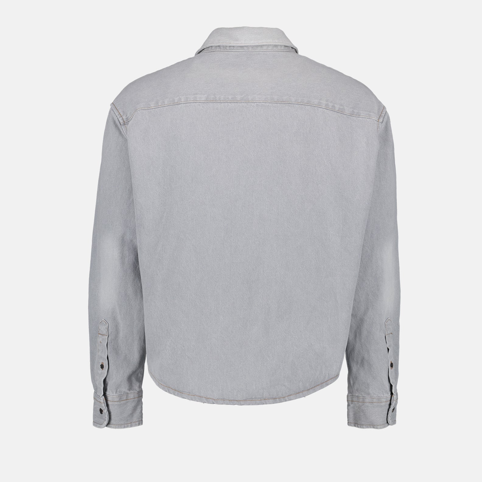 Chemises Chemise en jean Ami PARIS Gris Homme