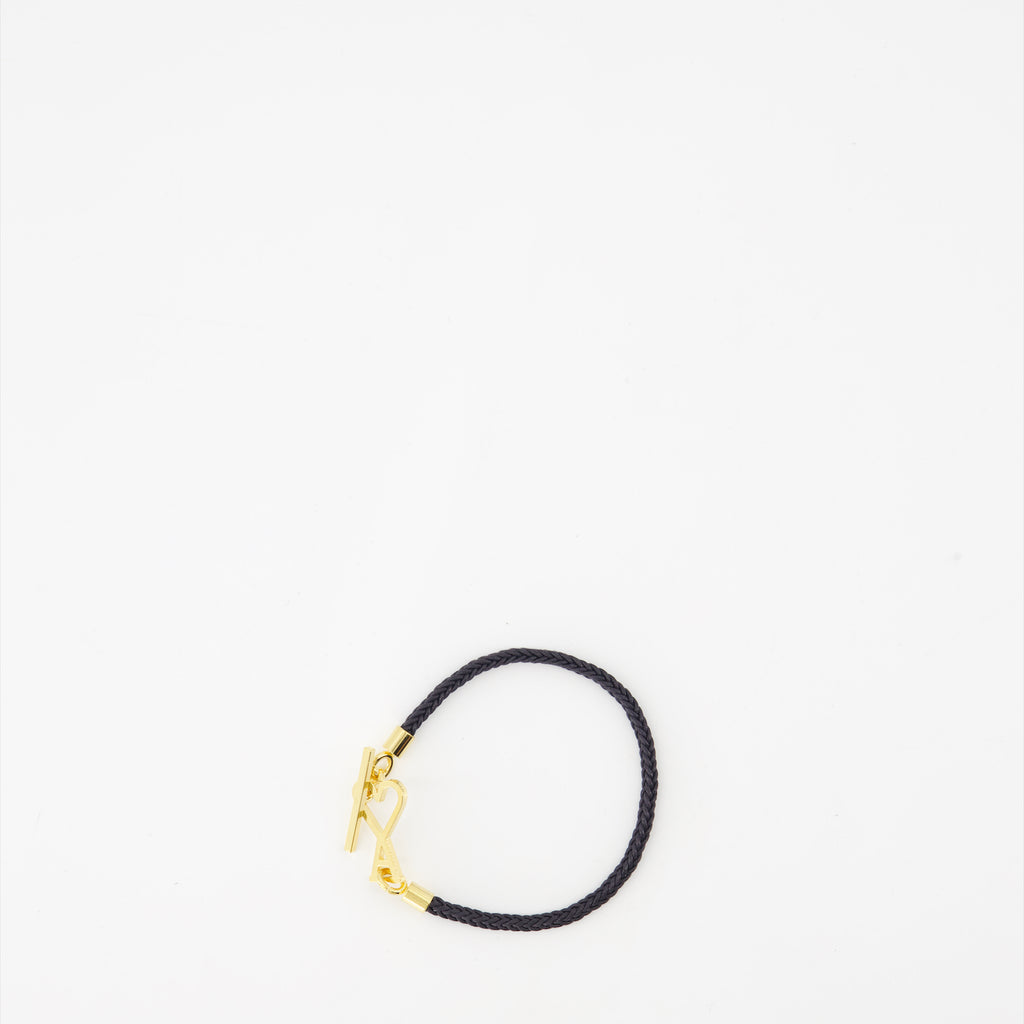 Joias Bracelet Ami de Coeur Ami PARIS Preto Unissex
