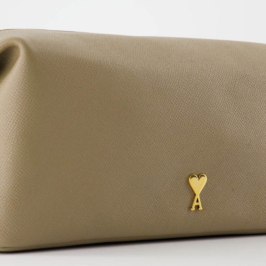 Pouches Friend of Heart pouch Ami PARIS Beige Unisex