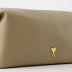 Pouches Friend of Heart pouch Ami PARIS Beige Unisex