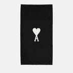 Lifestyle Ami de Coeur beach towel Ami PARIS Black Unisex