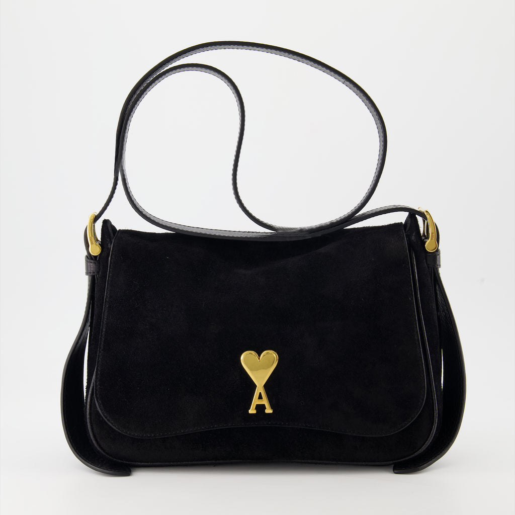 Sacs bandoulière Sac Paname Paname Ami PARIS Noir Unisexe