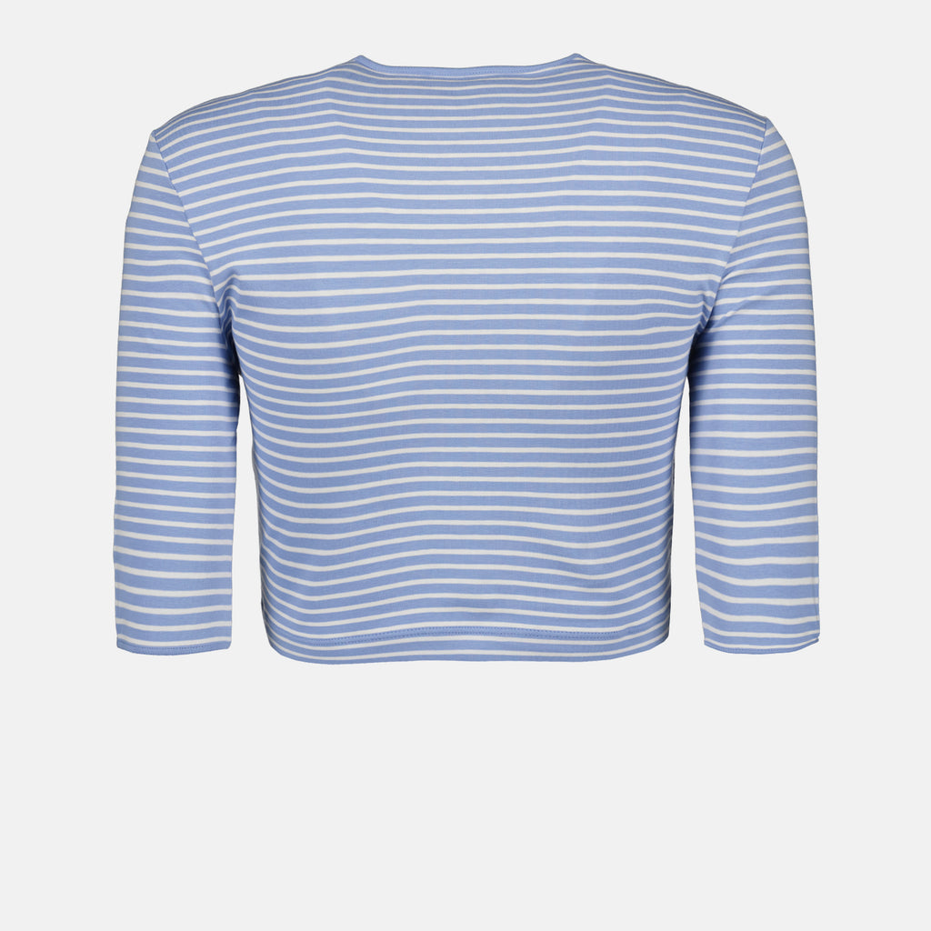 T-shirts Striped t-shirt Prada Blue Women