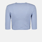T-shirts Striped t-shirt Prada Blue Women