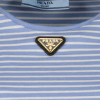 T-shirts Striped t-shirt Prada Blue Women