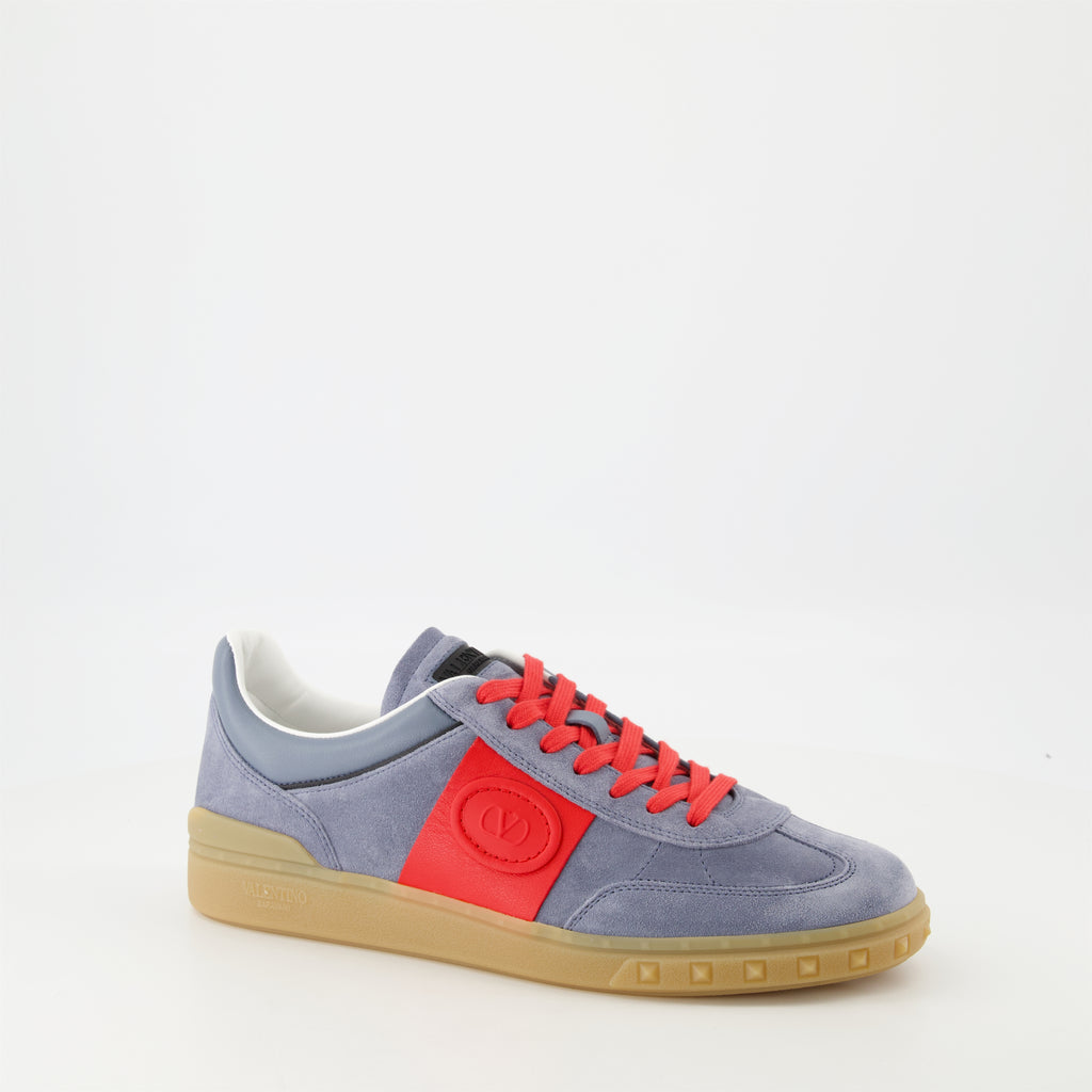 Sneakers Upvillage Leather Sneakers Valentino Garavani Blue Homme