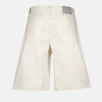 Shorts CD Heart Bermuda Dior White Homme