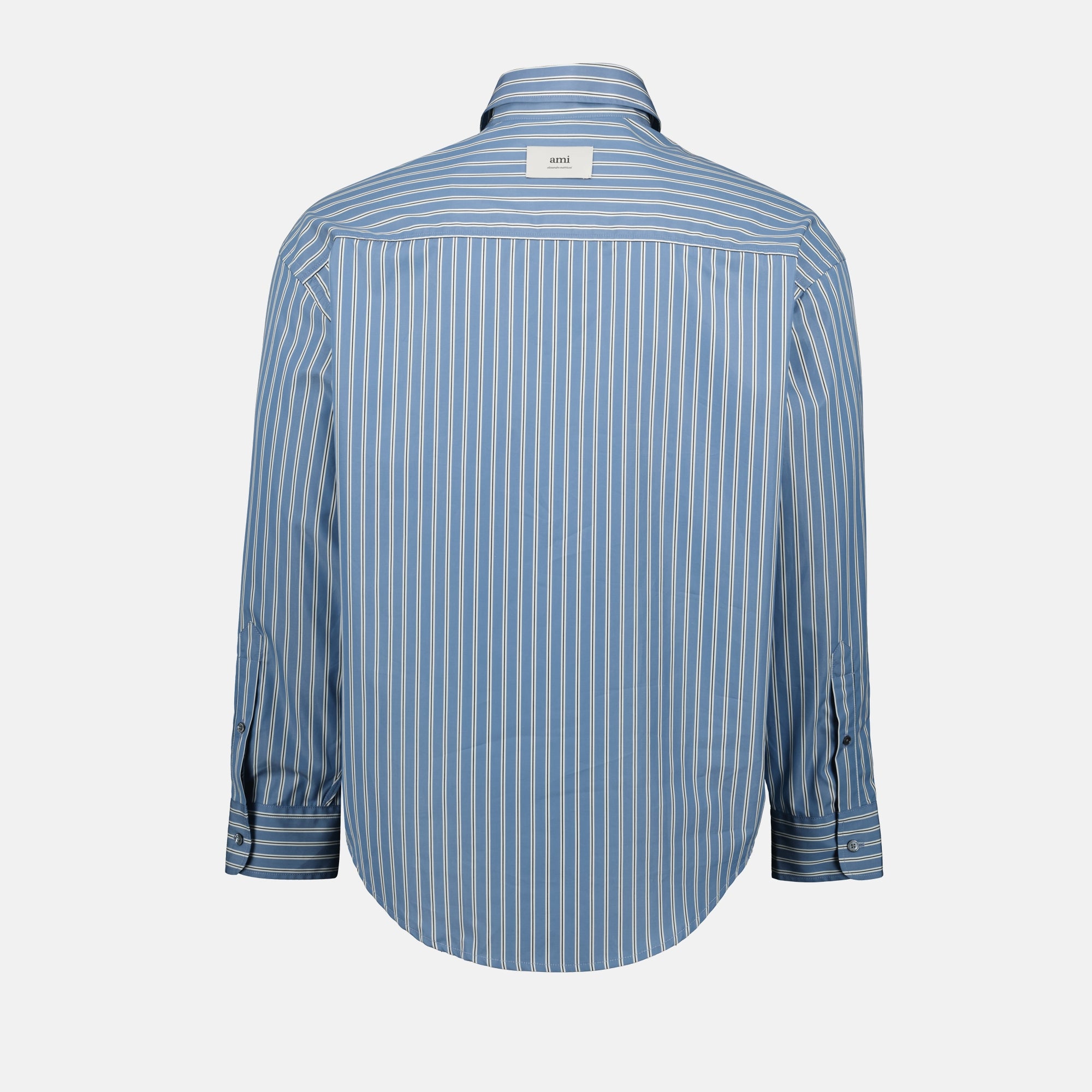 Chemises Chemise à rayures Ami PARIS Bleu Homme