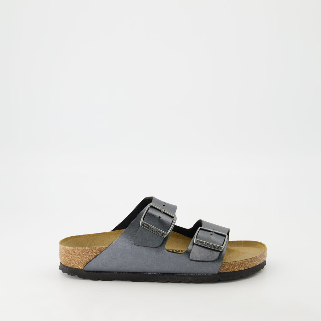 Chaussures ouvertes Sandales Arizona grises Birkenstock Gris Femme