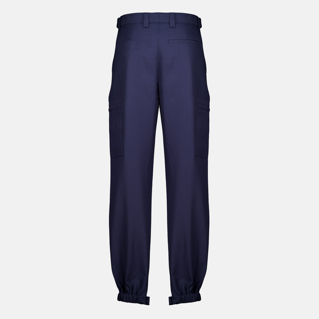 Pantalons Pantalon cargo bleu marine Dior Bleu foncé Homme