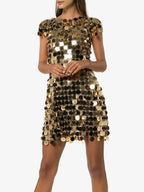 Imagen del vestido Sparkle de la marca Rabanne para Mujer - Temporada Otoño-Invierno 2025 - Vista Detallada_1