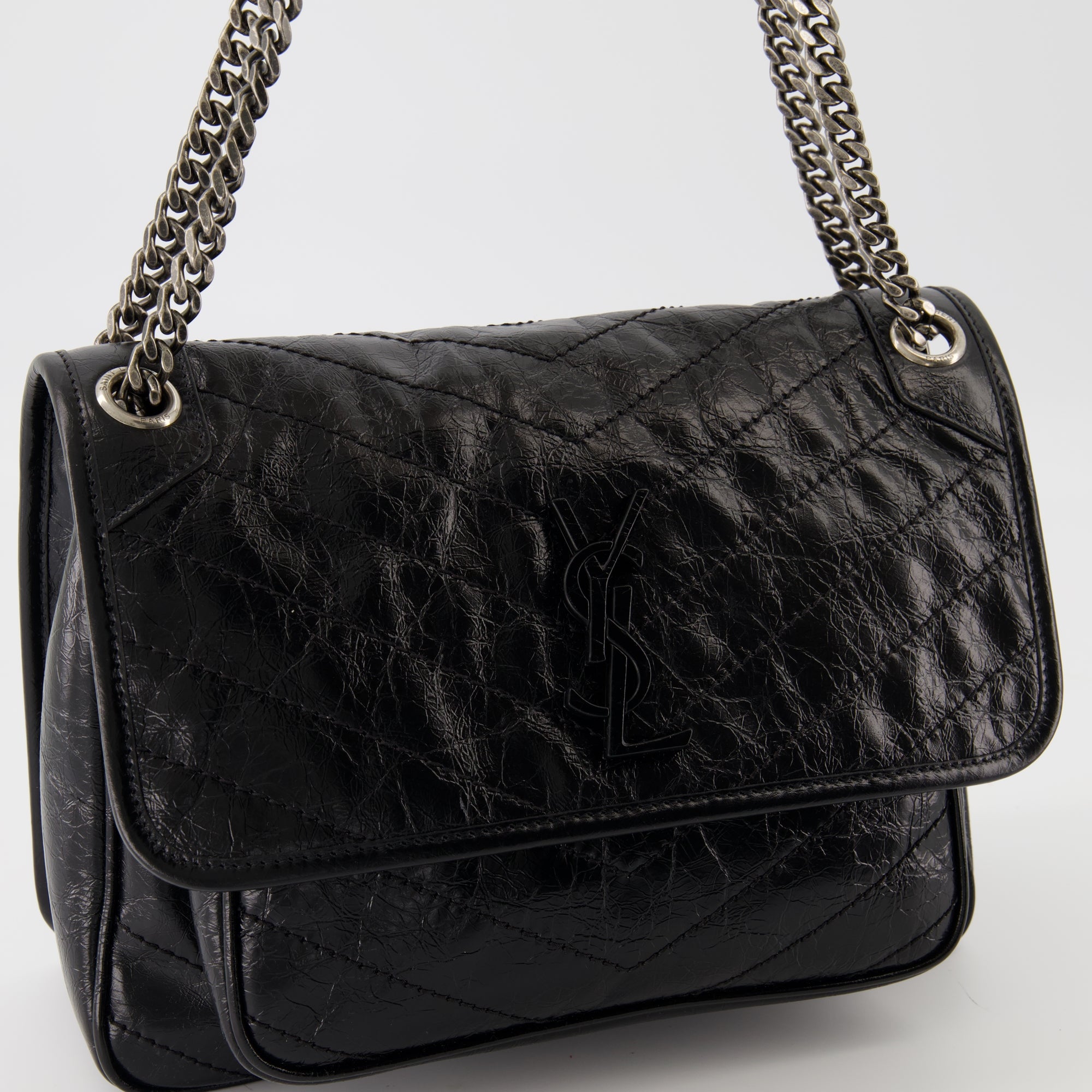 ハンドバッグ・ショルダーバッグ ニキバッグ Saint Laurent 黒 Femme