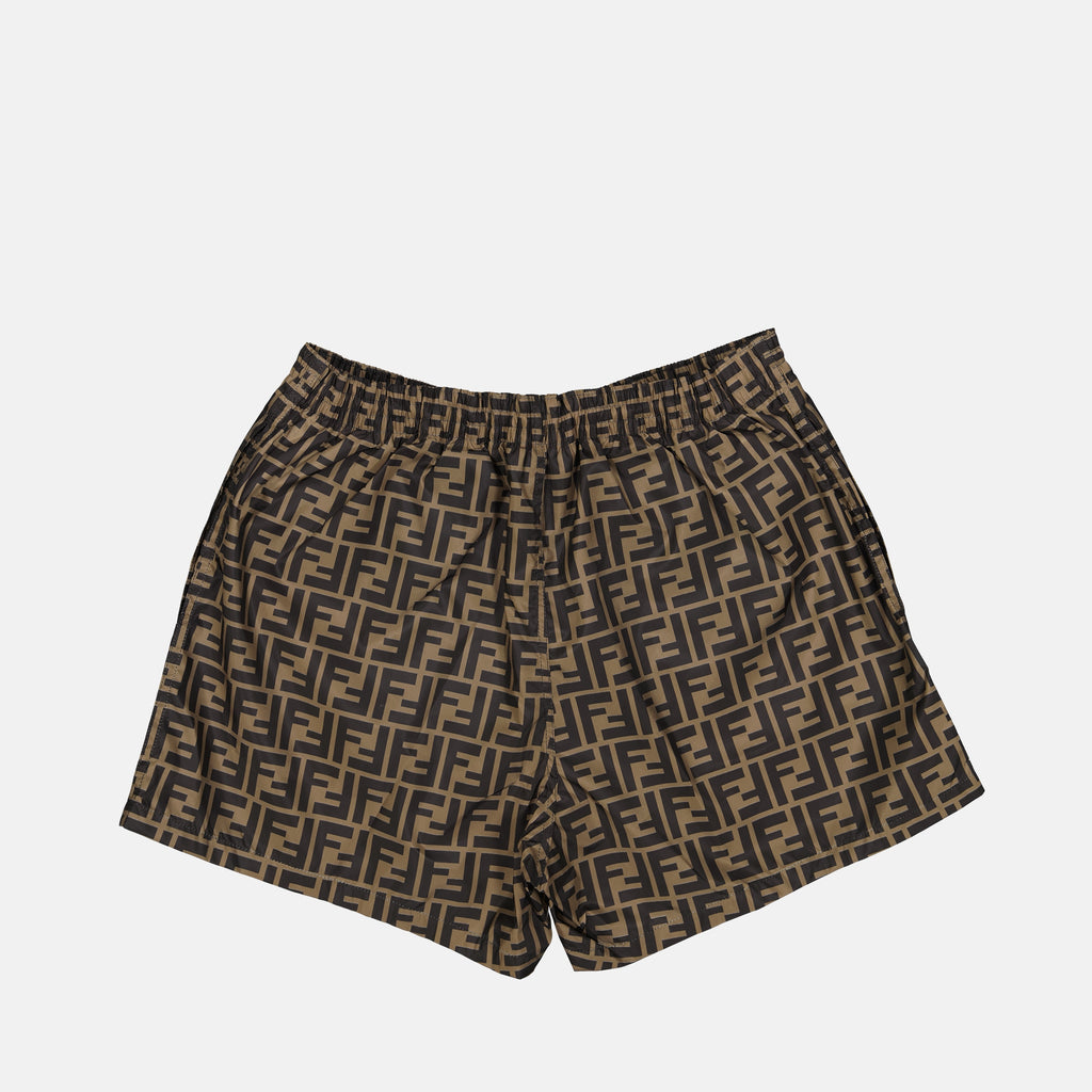 Image de l'article Maillot de bain FF de la marque Fendi pour Homme - Saison Printemps-Été 2026 - Vue de Dos