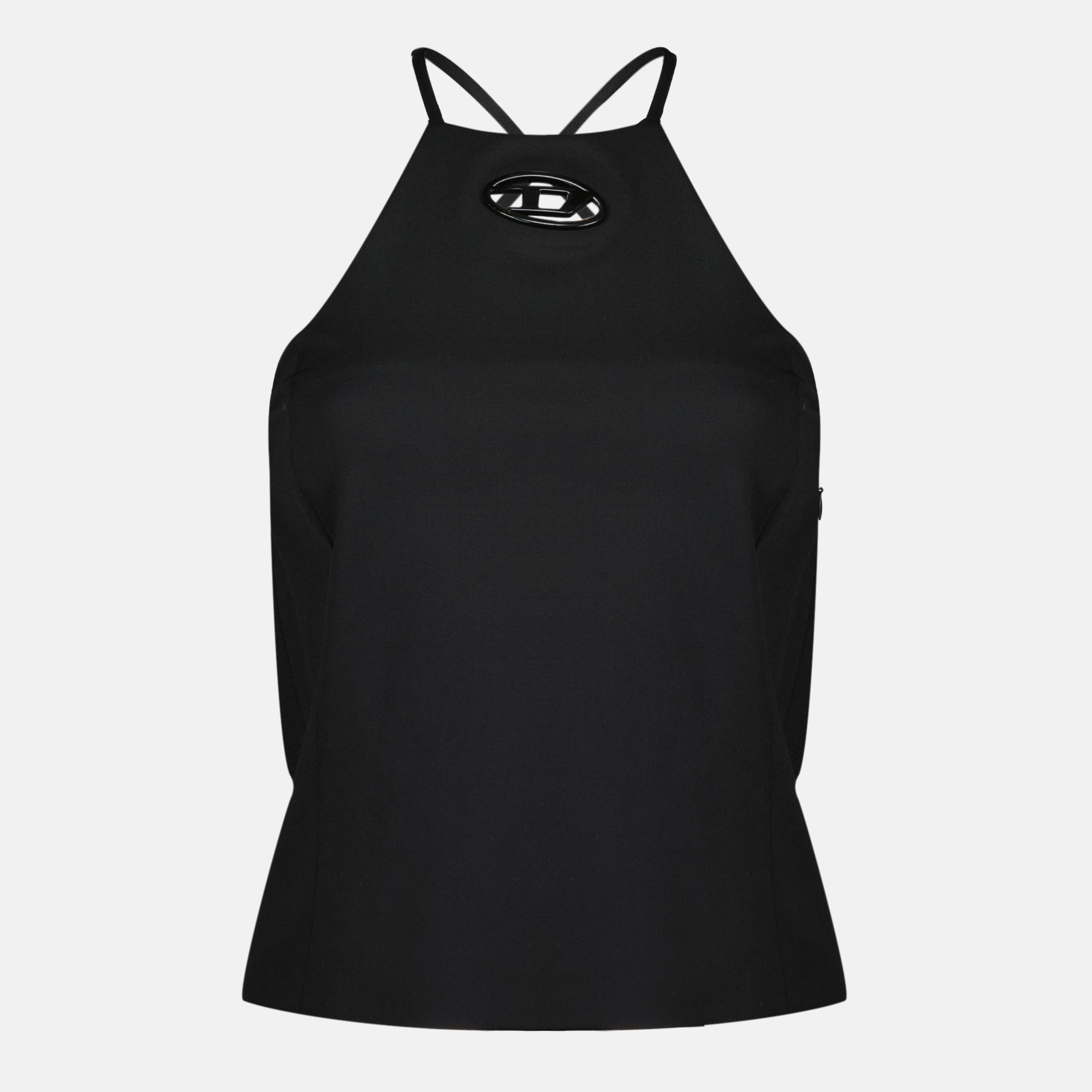 Tops Top T-Elma noir Diesel Noir Femme