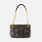 Handtaschen und schultertaschen Medium Puffer Bag Saint Laurent Schwarz Femme