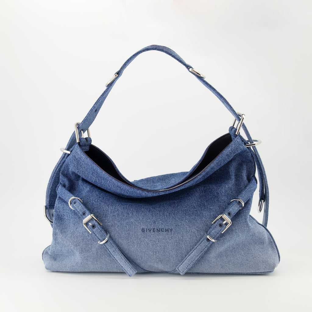 Sacs à main et épaule Sac Voyou medium Givenchy Bleu Femme